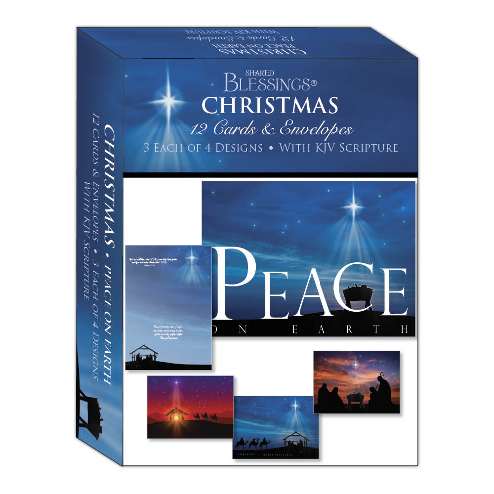 Boxed Christmas Cards - Peace on Earth