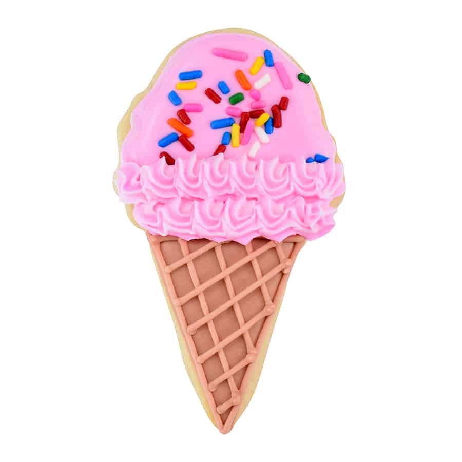 Ice Cream Cone Cookie Cutter (4&#x22;)