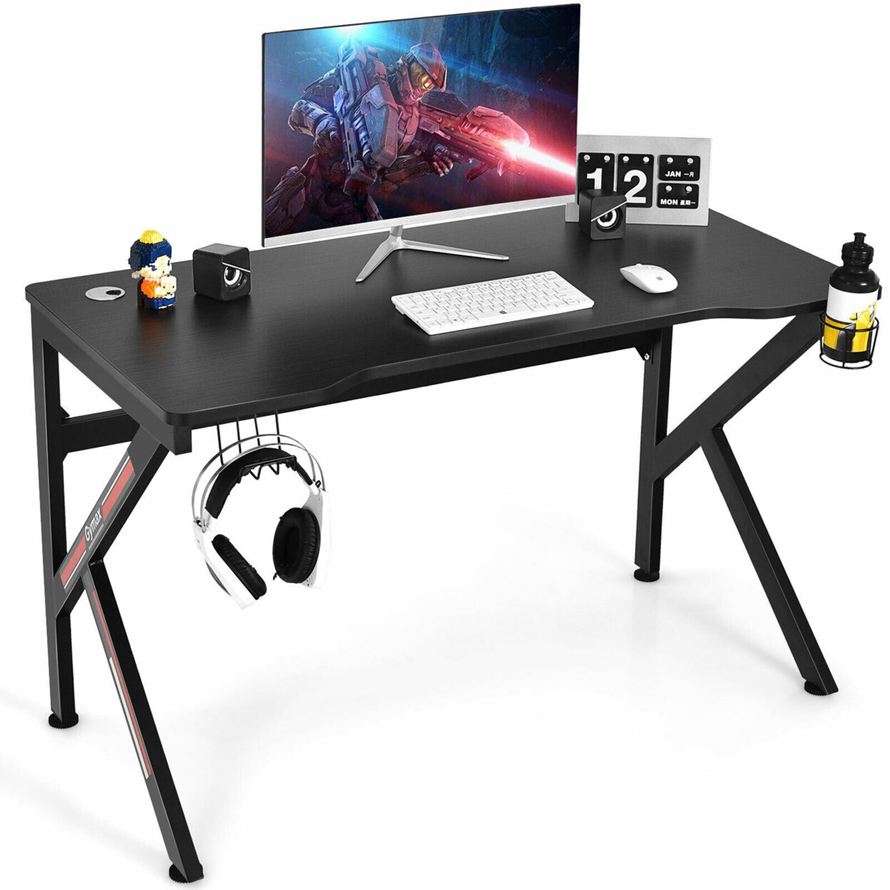 Gaming desk deals with computer inside