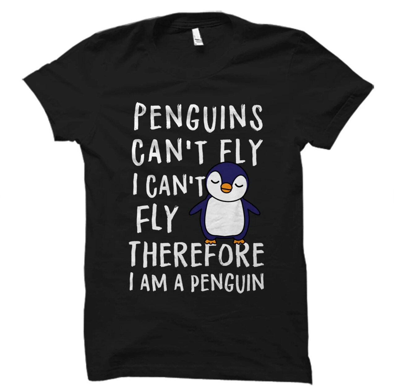 Funny penguin t shirts shop