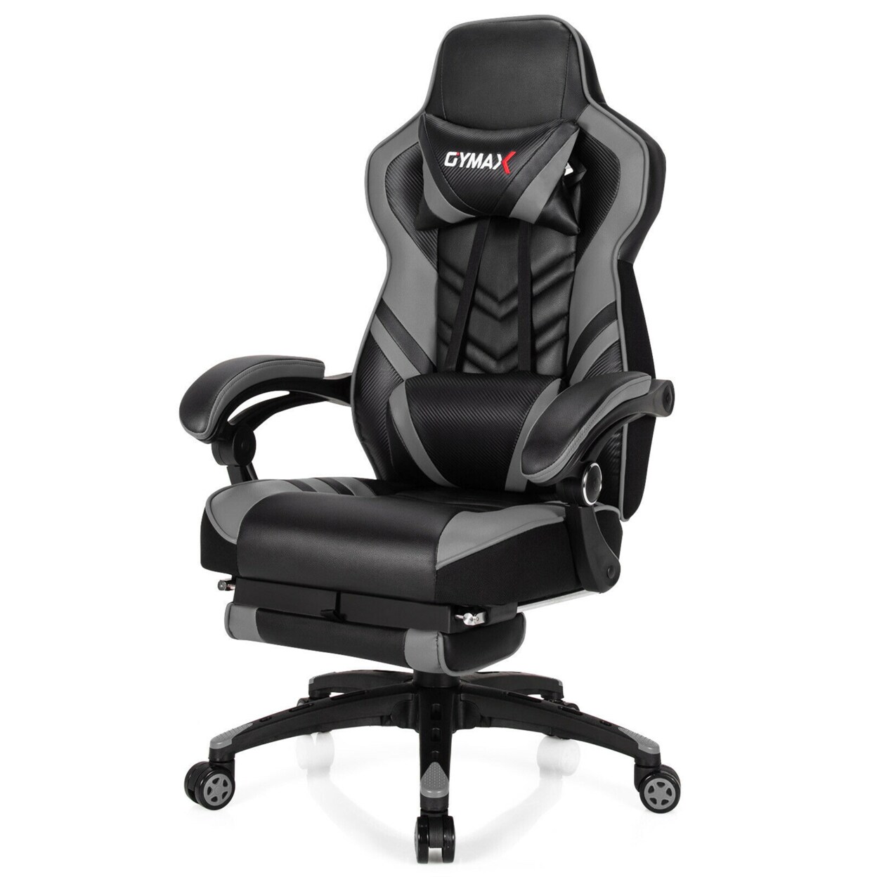 Office Computer Desk Chair Gaming Chair Adjustable Swivel W/Footrest