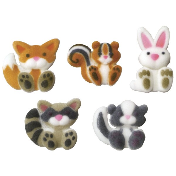 Woodland Animals Assortment Dec-Ons&#xAE; Decorations 12ct