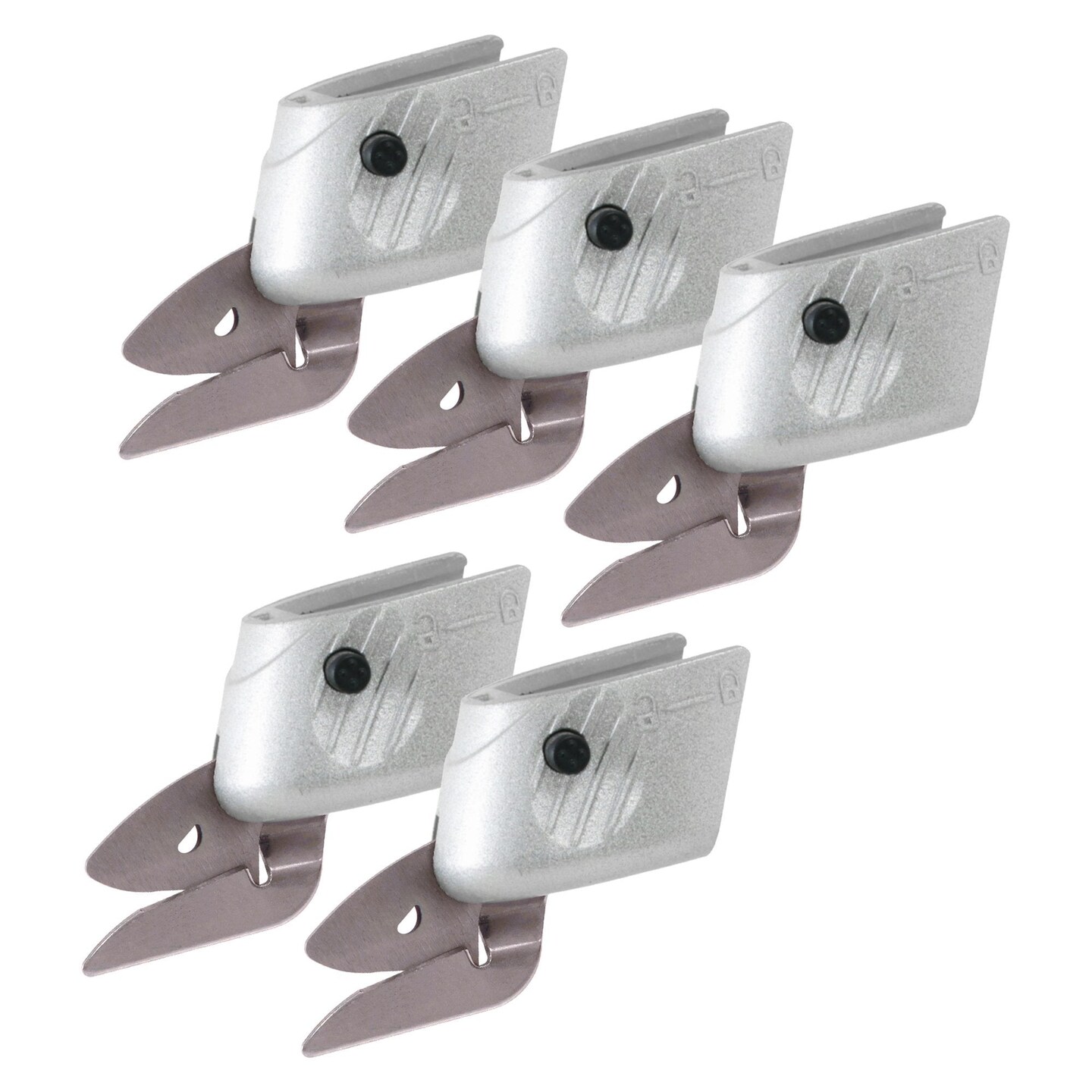 Cardboard and Metal Replacement Blade for Pink Power HG2043 3.6V Lithium Ion Pink Cordless Electric Scissors (PPD Blade : 5 Pack)