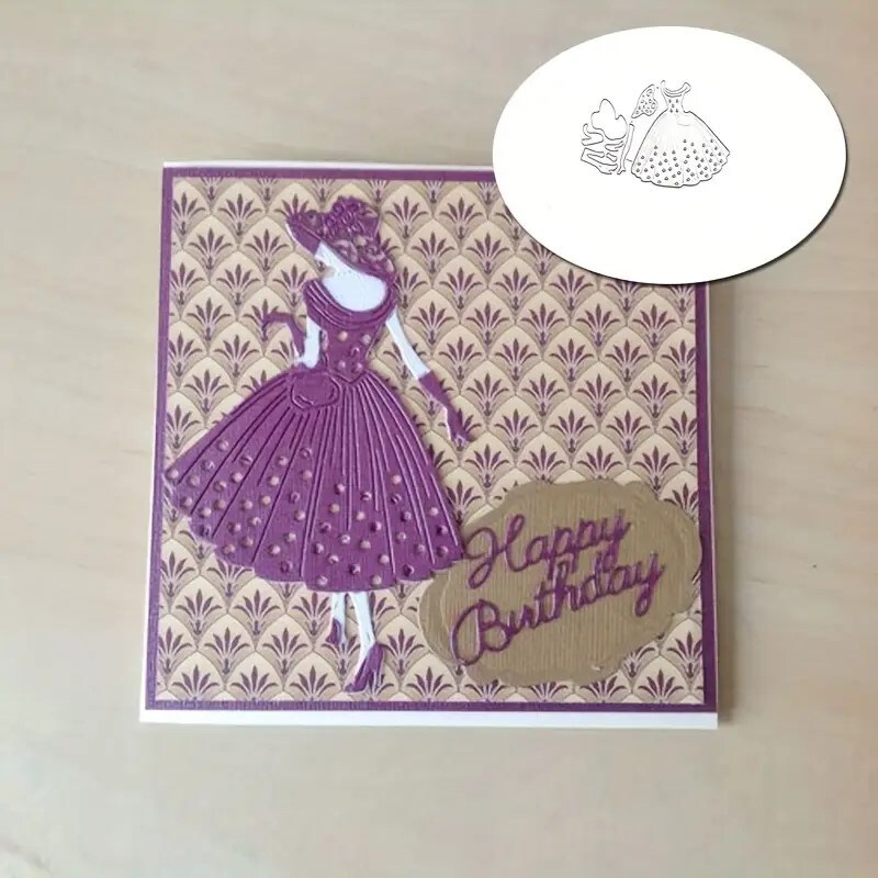 Designer Sophisticated Lady Metal Cutting 3 Piece Dies Set