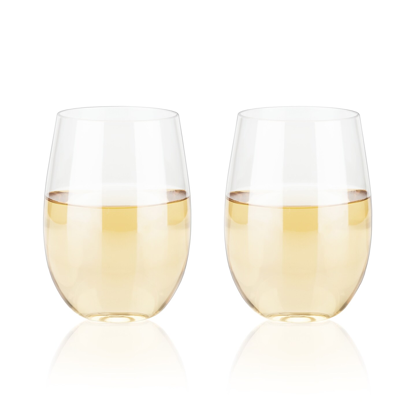 Flexi Stemless Wine Glasses, Set of 2