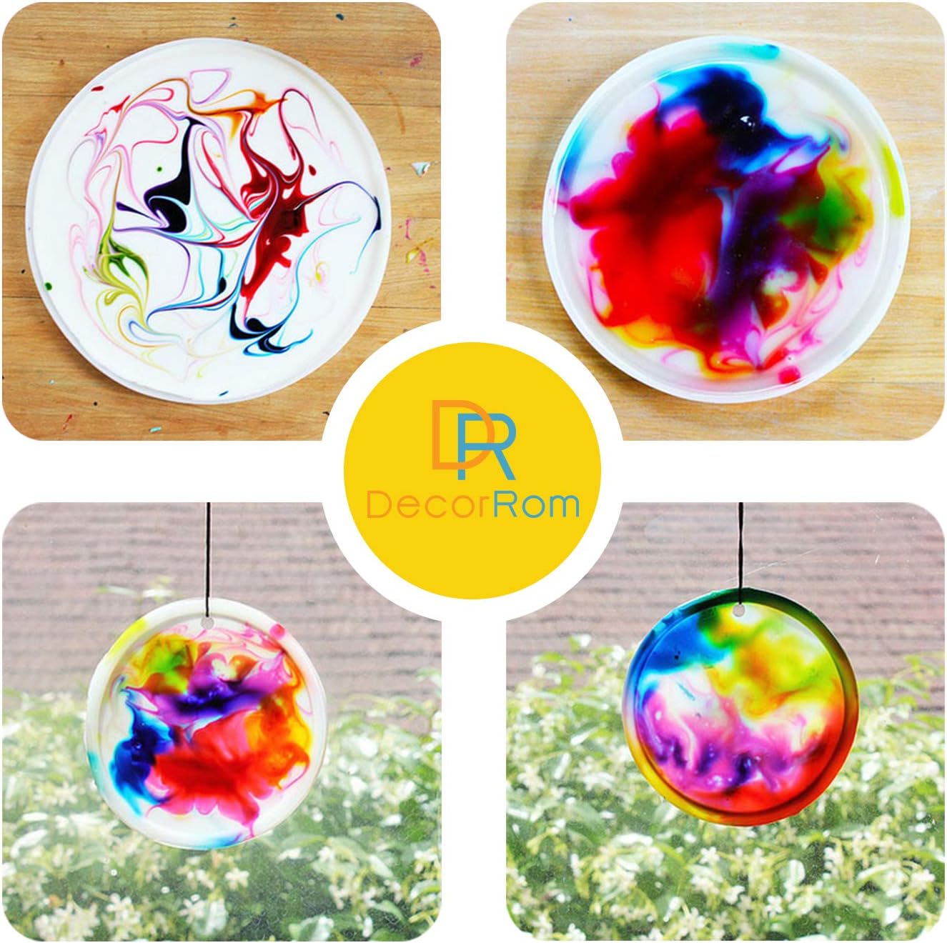 18 Color Liquid Epoxy UV Resin Dye Transparent Colorant for UV Resin Coloring, DIY Resin Art Jewelry Making - Concentrated UV Resin Colorant for Paint, Crafts - 0.35 oz/10ml Each