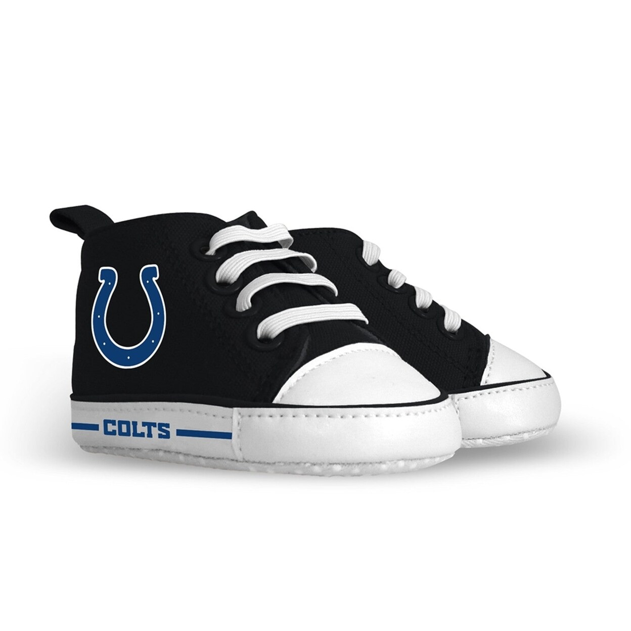 Indianapolis Colts Baby High Top Shoes Unisex Pre Walkers Soft Fabric Grippers Michaels