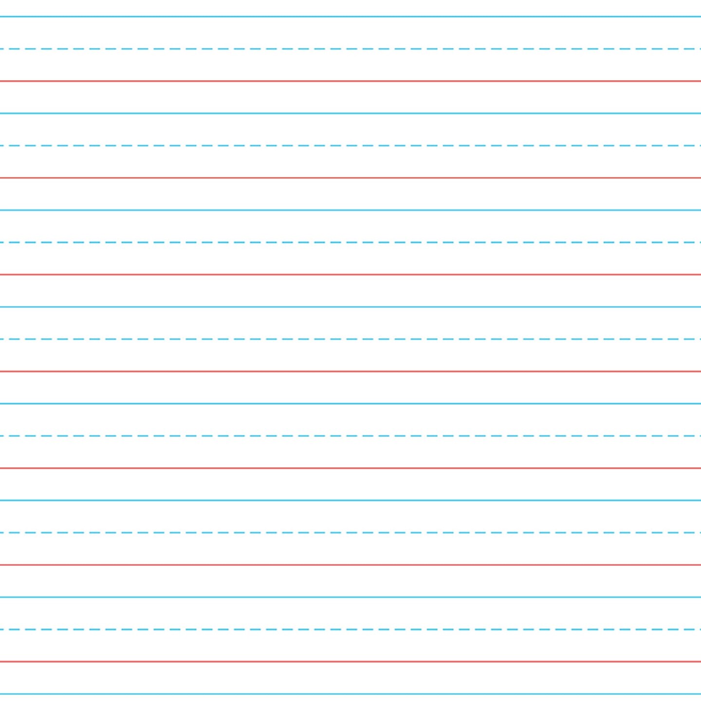 Letters &#x26; Learn Handwriting Tablet, 40 Sheets, 11&#x22; x 8-1/2&#x22;, Pack of 6