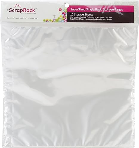 Totally Tiffany - SuperSized Single Basic Storage Page - 10pk