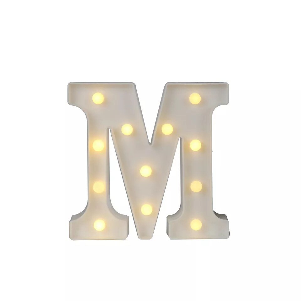 LED Light-Up Alphabet Letter