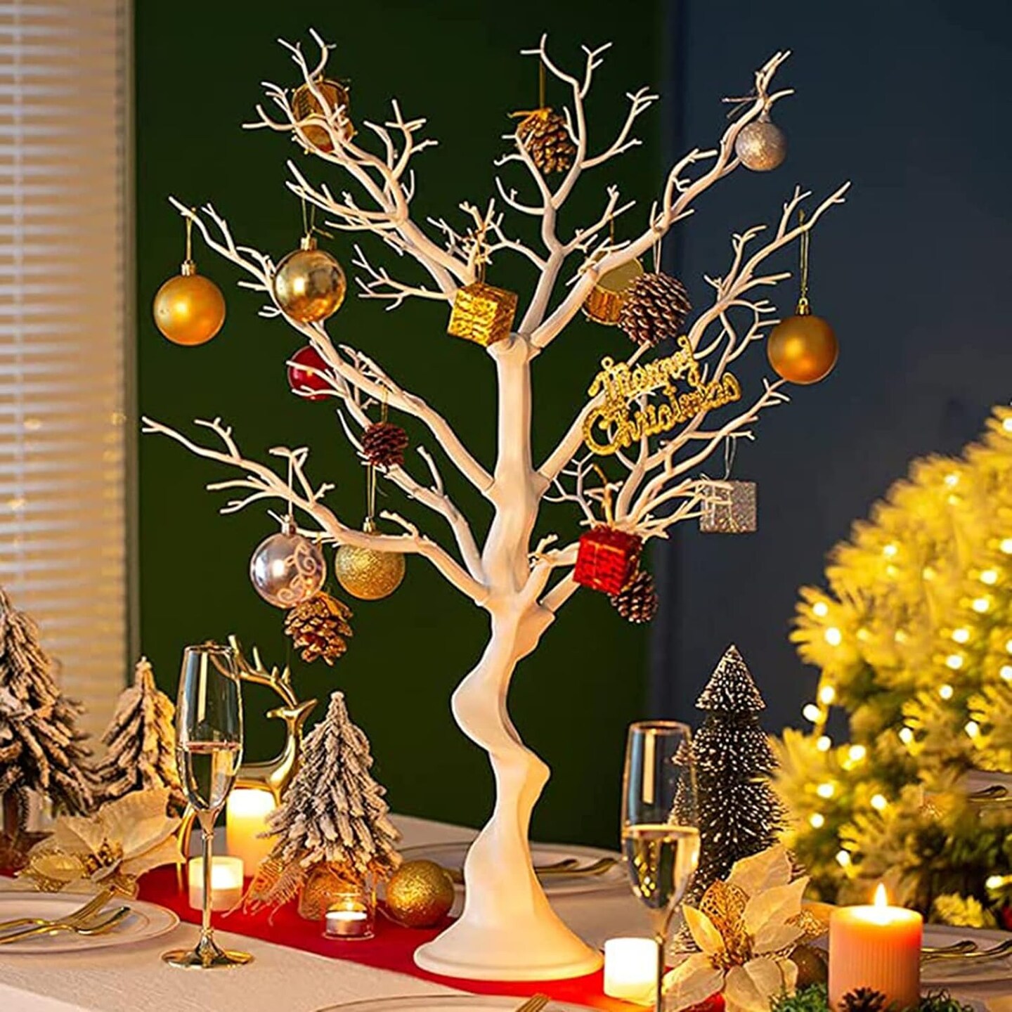 Tree Centerpieces for Weddings 30" - Decorative Ornament Display Tree for Tables