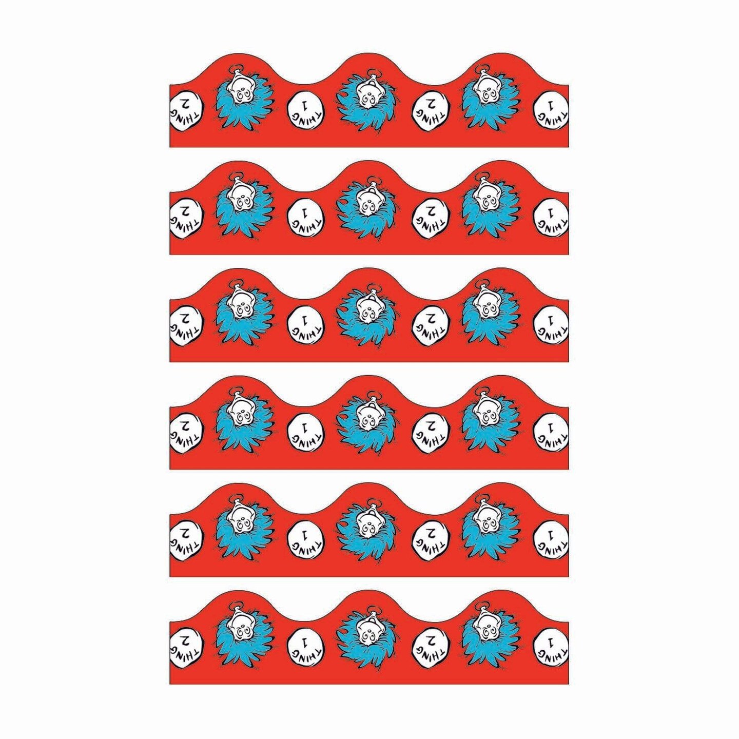 Dr. Seuss™ Thing 1 & 2 Deco Trim®, 37 Feet Per Pack, 6 Packs | Michaels