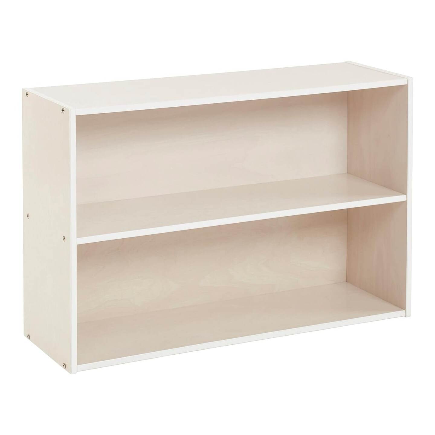 Streamline 2-Shelf Storage Cabinet, 24In, Kid&#x27;S Bookshelf, Natural