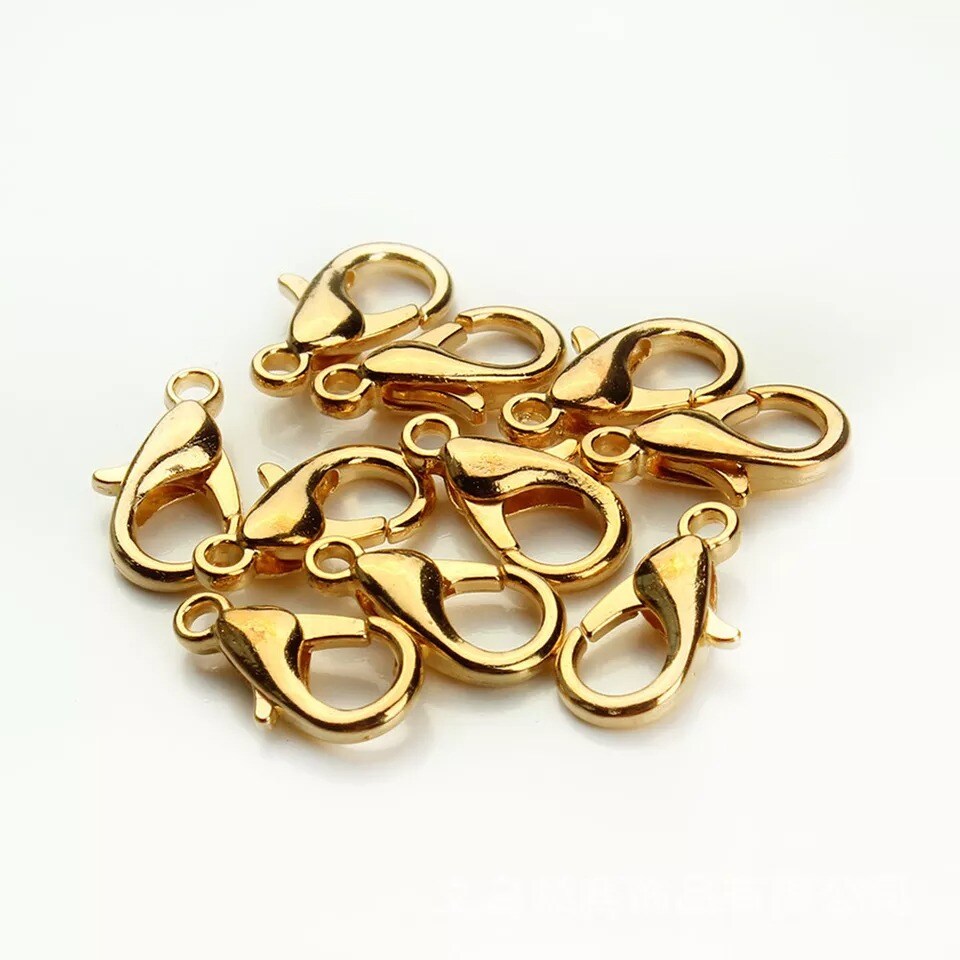 50 Pack Lobster Clasp for Necklaces and Bracelets