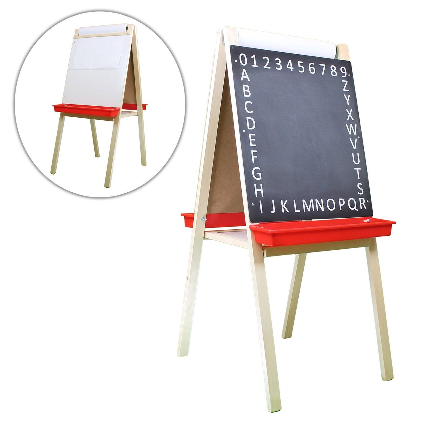 Child&#x27;s Paper Roll Easel, 44&#x22;H x 19&#x22;W