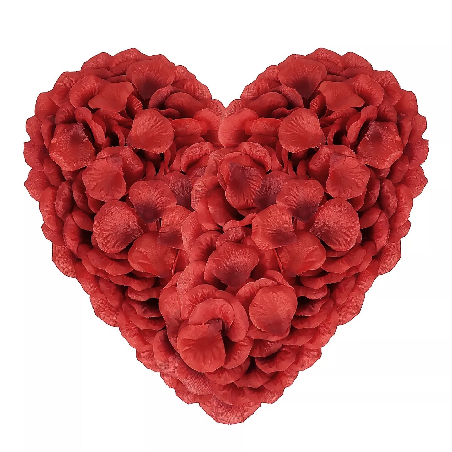 1200 Pcs Separated Red Silk Rose Petals