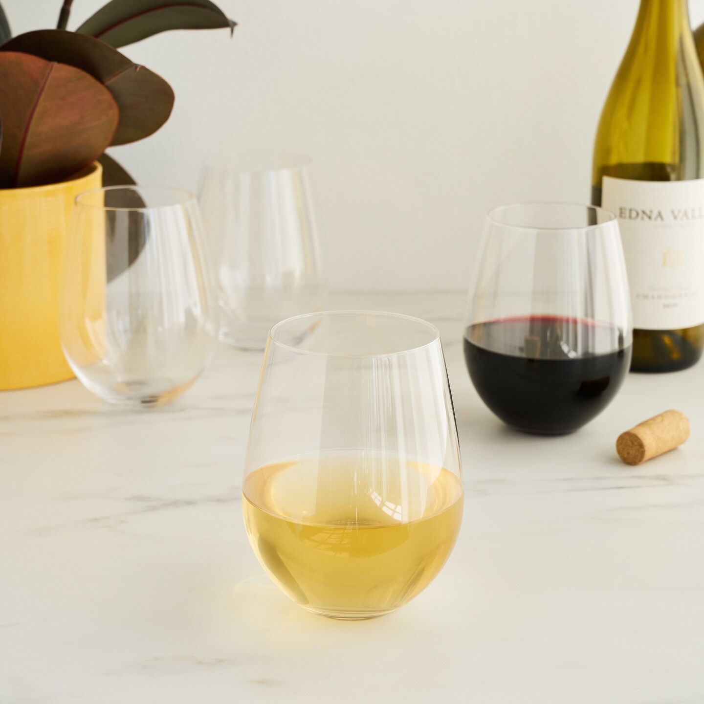 Vino Stemless Red Wine Glass  set of 4