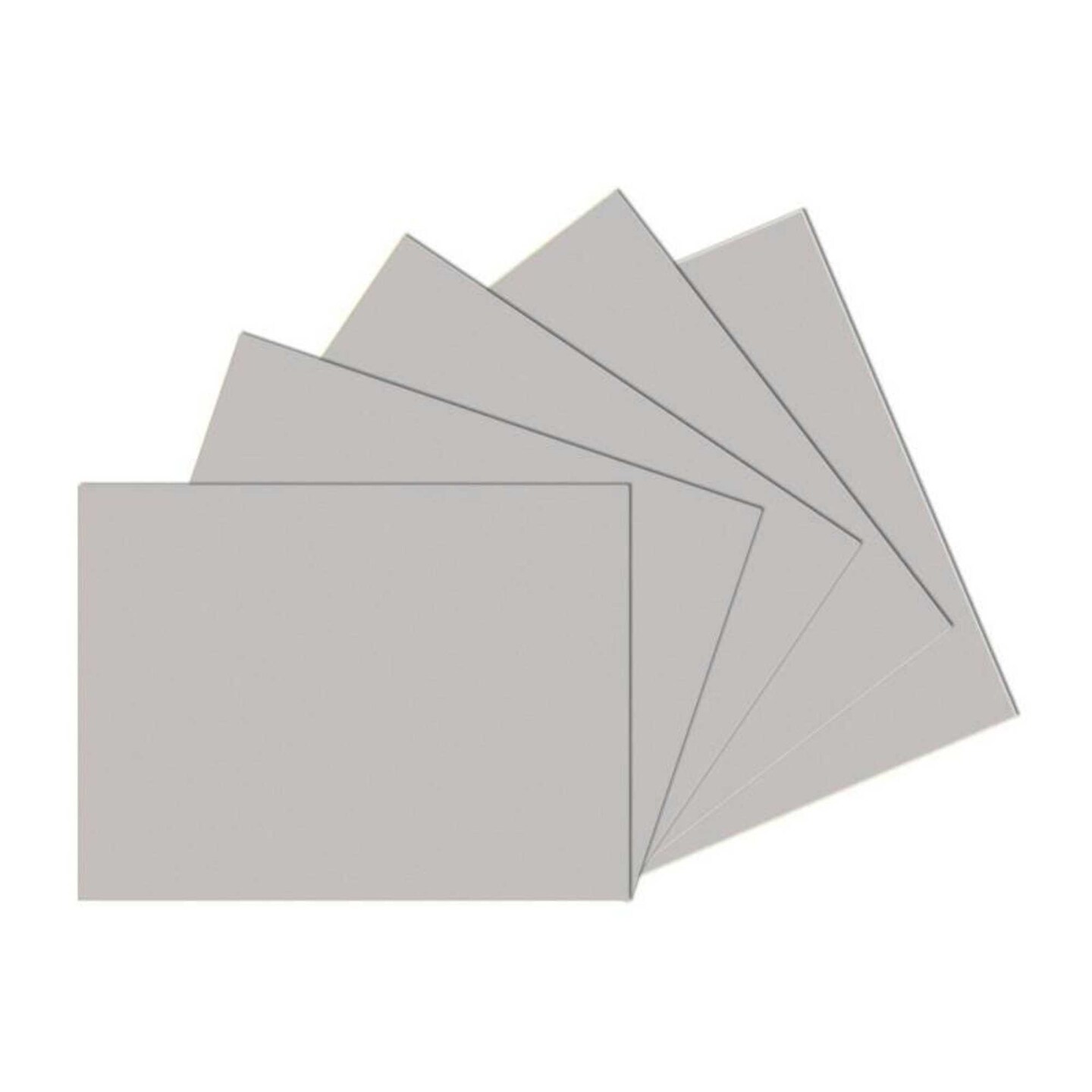 Sax Drawing Paper, 80 lb, 18 x 24 Inches, Pearl Gray, 500 Sheets