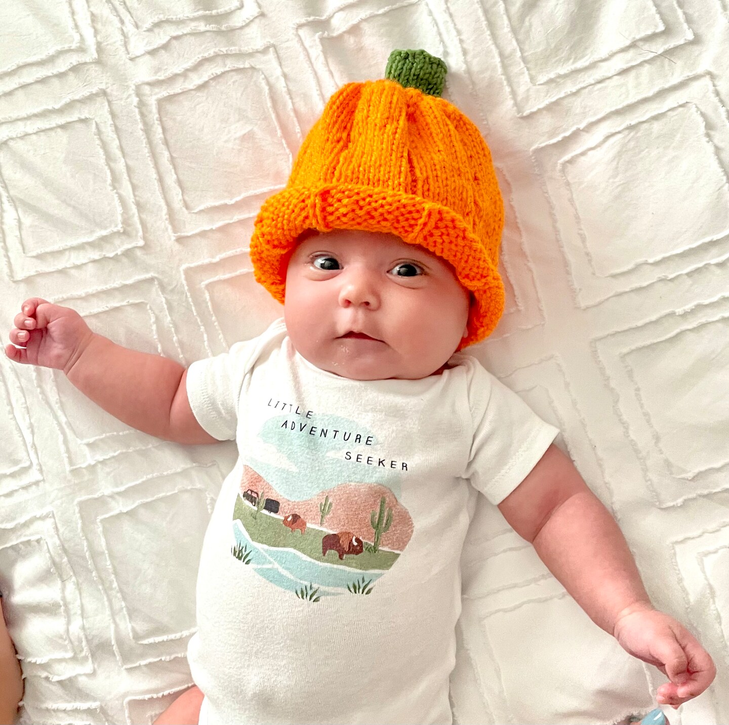 Baby pumpkin hat online