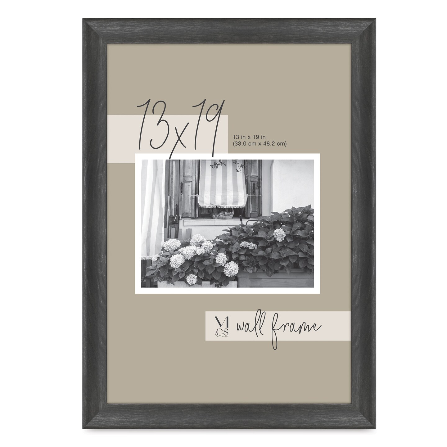 MCS Classic Edge Frame - 13&#x22; x 19&#x22;, Black