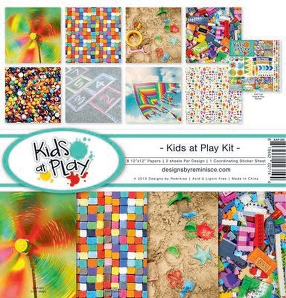 Reminisce Kids at Play Collection Kit