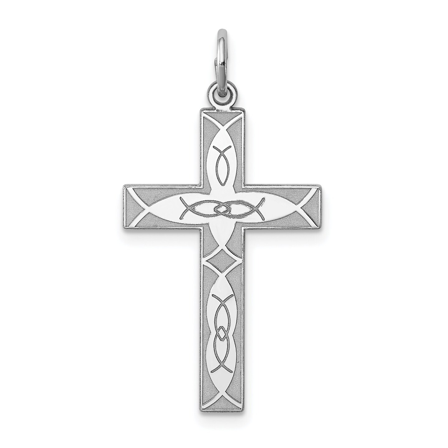 Sterling Silver Cross Charm