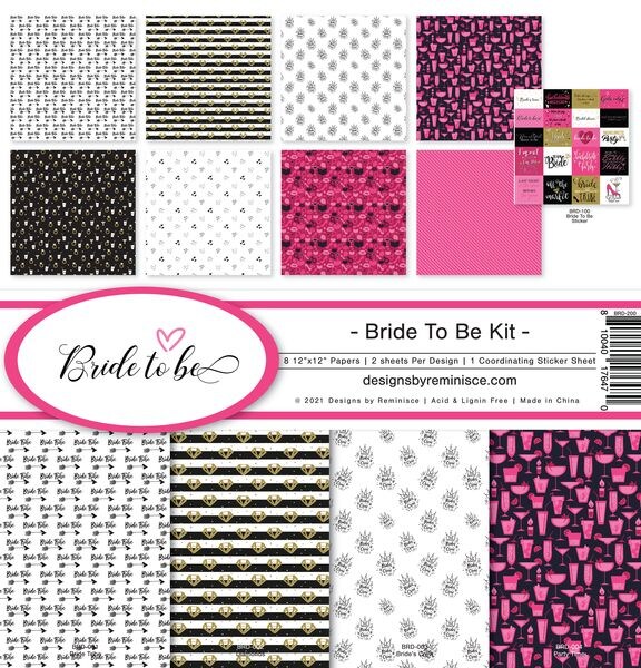 Reminisce Bride To Be Collecton Kit