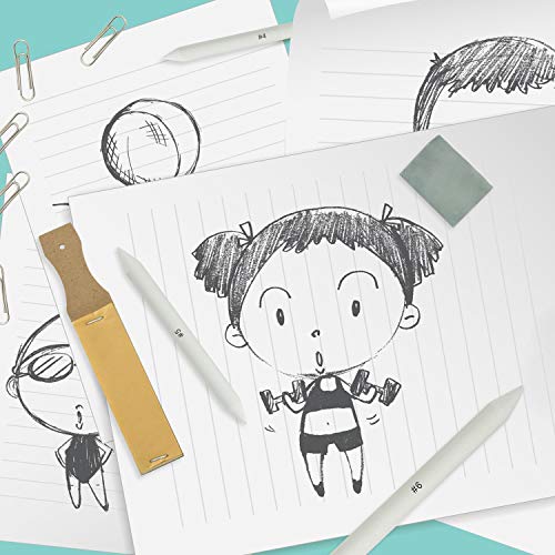 Blending Stump, 14 Pack with Art Eraser, Blending Stumps for Drawing, Shading Pencils for Sketching, Blending Pencil, Blending Sticks for Drawing, Blending Tool, Blending Tools for Drawing