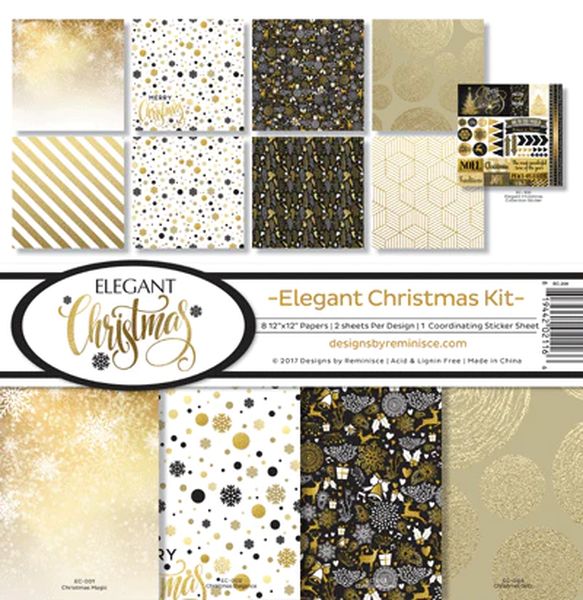 Reminisce Elegant Christmas Kit