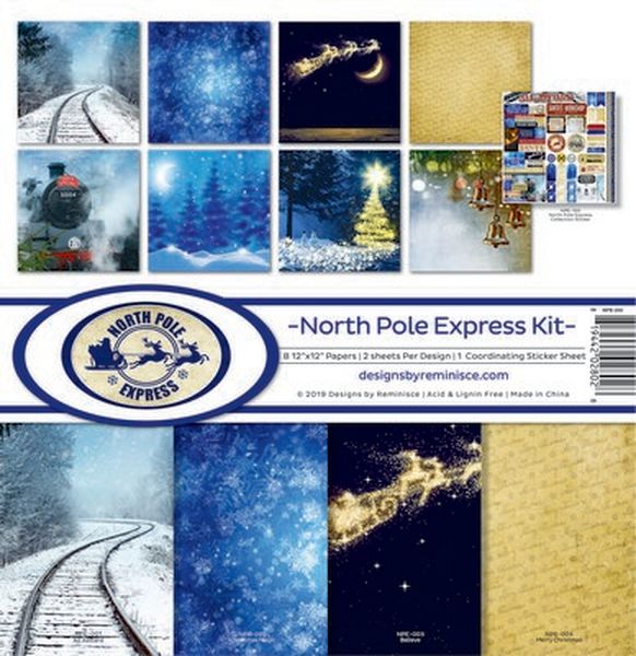 Reminisce North Pole Express Collection Kit