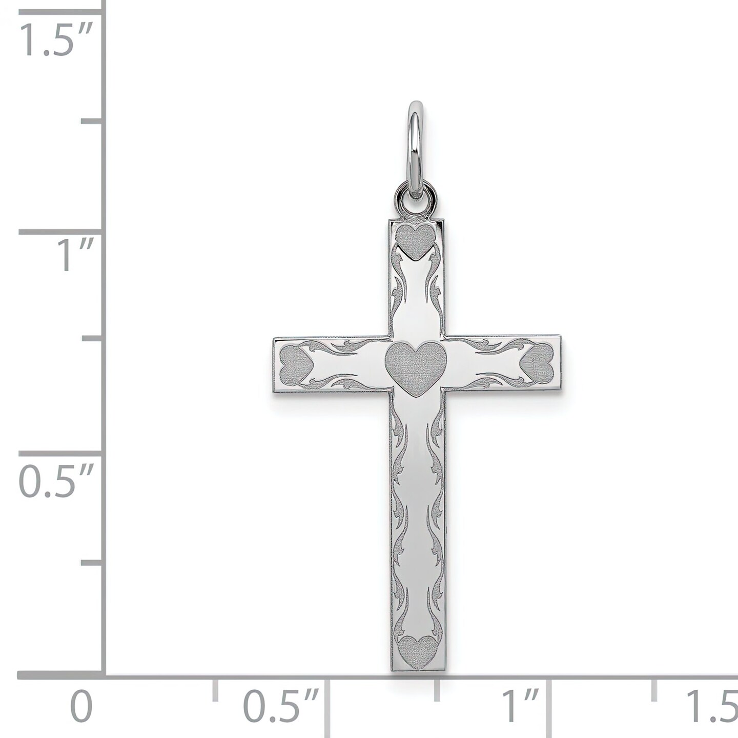 Sterling Silver Cross Charm