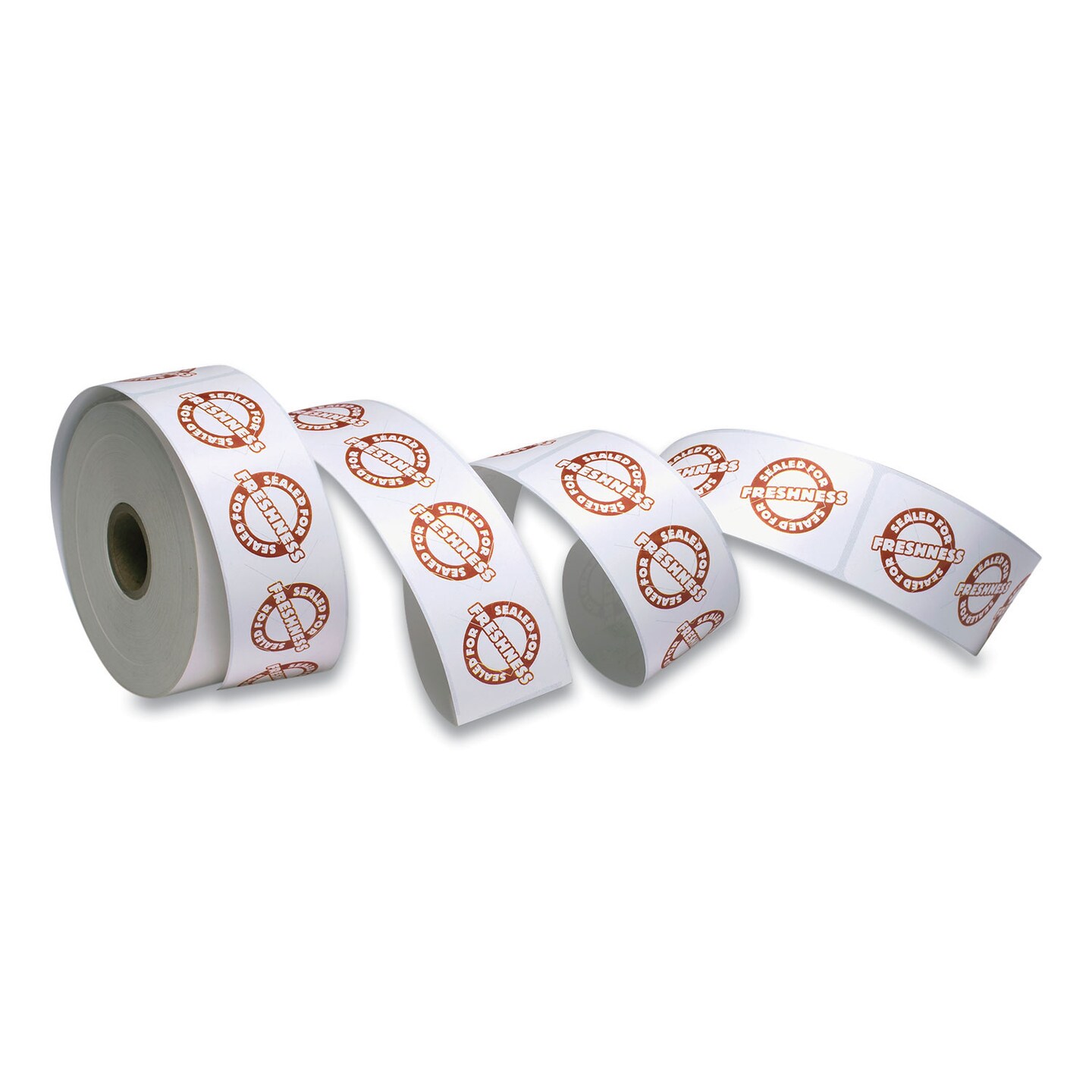 Tamper Seal Label, 1.88 x 6, Red/White, 500/Roll, 4 Rolls/Carton Tamper Seal Label, 1.88 x 6, Red/White, 500/Roll, 4 Rolls/Carton