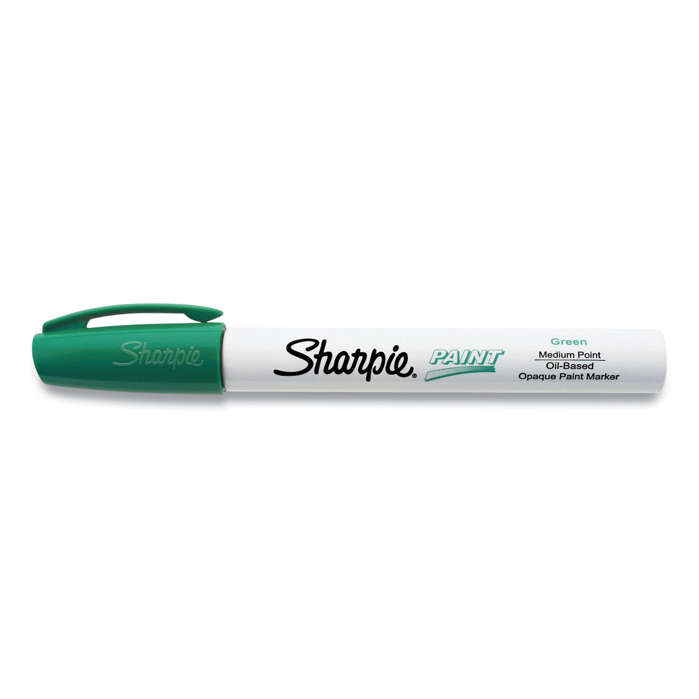 Permanent Paint Marker, Medium Bullet Tip, Green, 12/Pack Permanent Paint Marker, Medium Bullet Tip, Green, 12/Pack