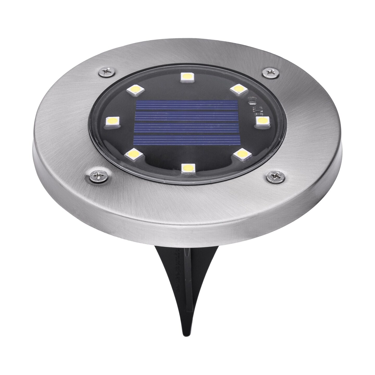 BLACK+DECKER Outdoor Solar Disk Light - 8 Pack (BDSLDK8P)