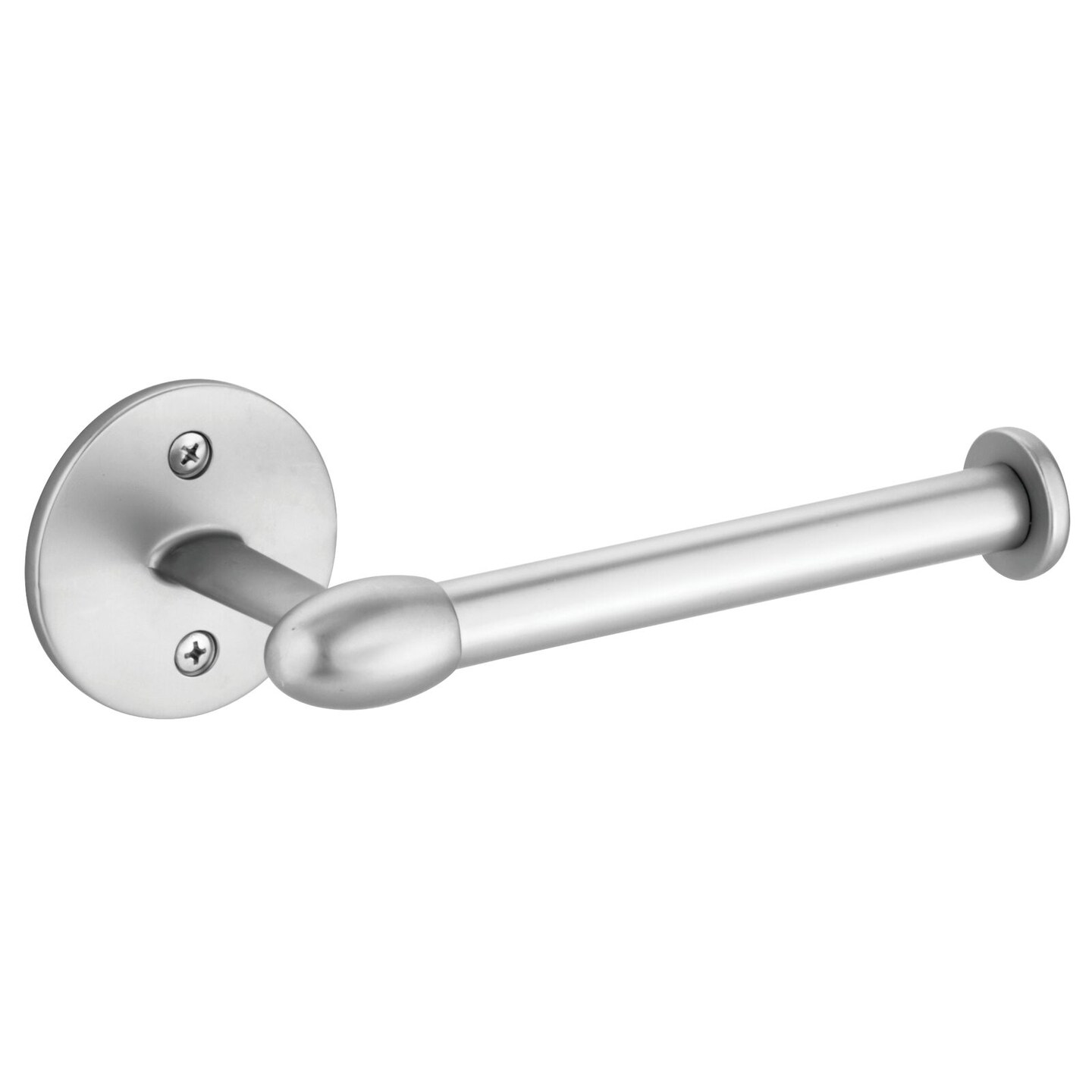 mDesign Metal Wall Mount Toilet Tissue Paper Roll Holder