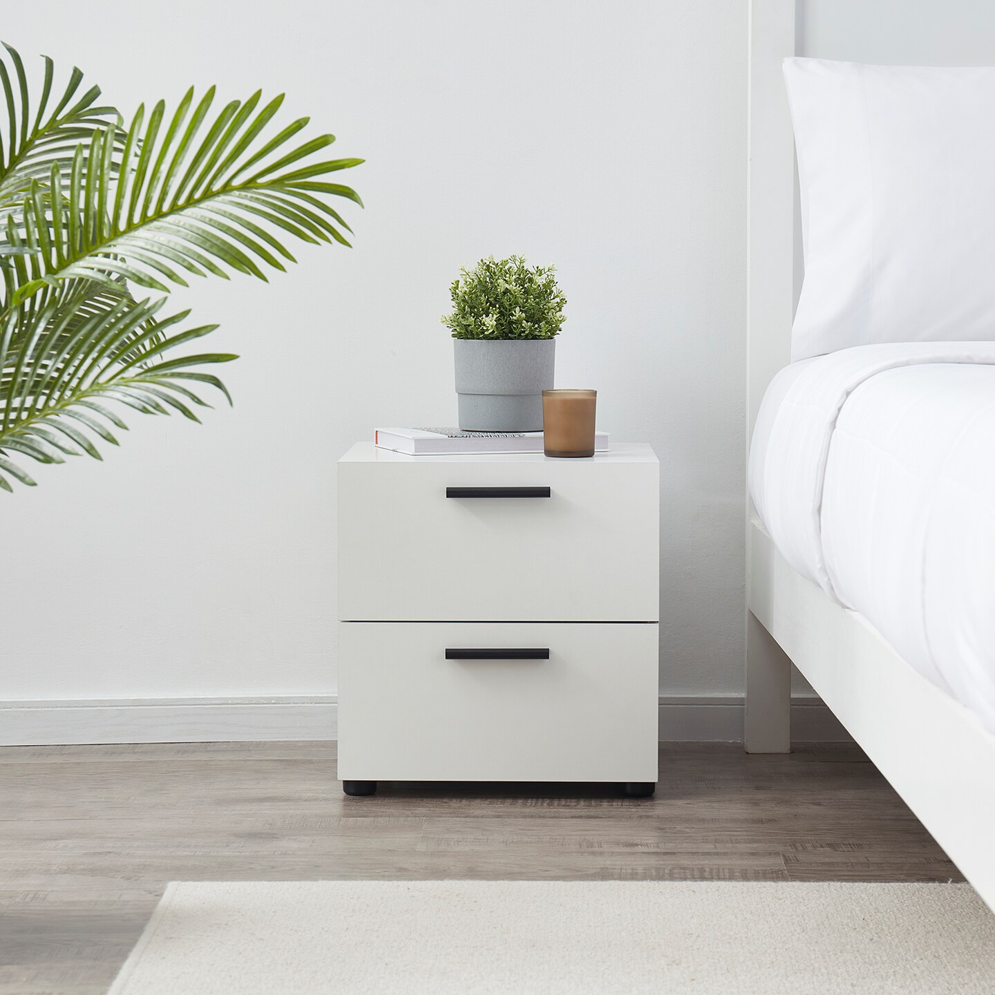 Nestl Small Night Stand End Table