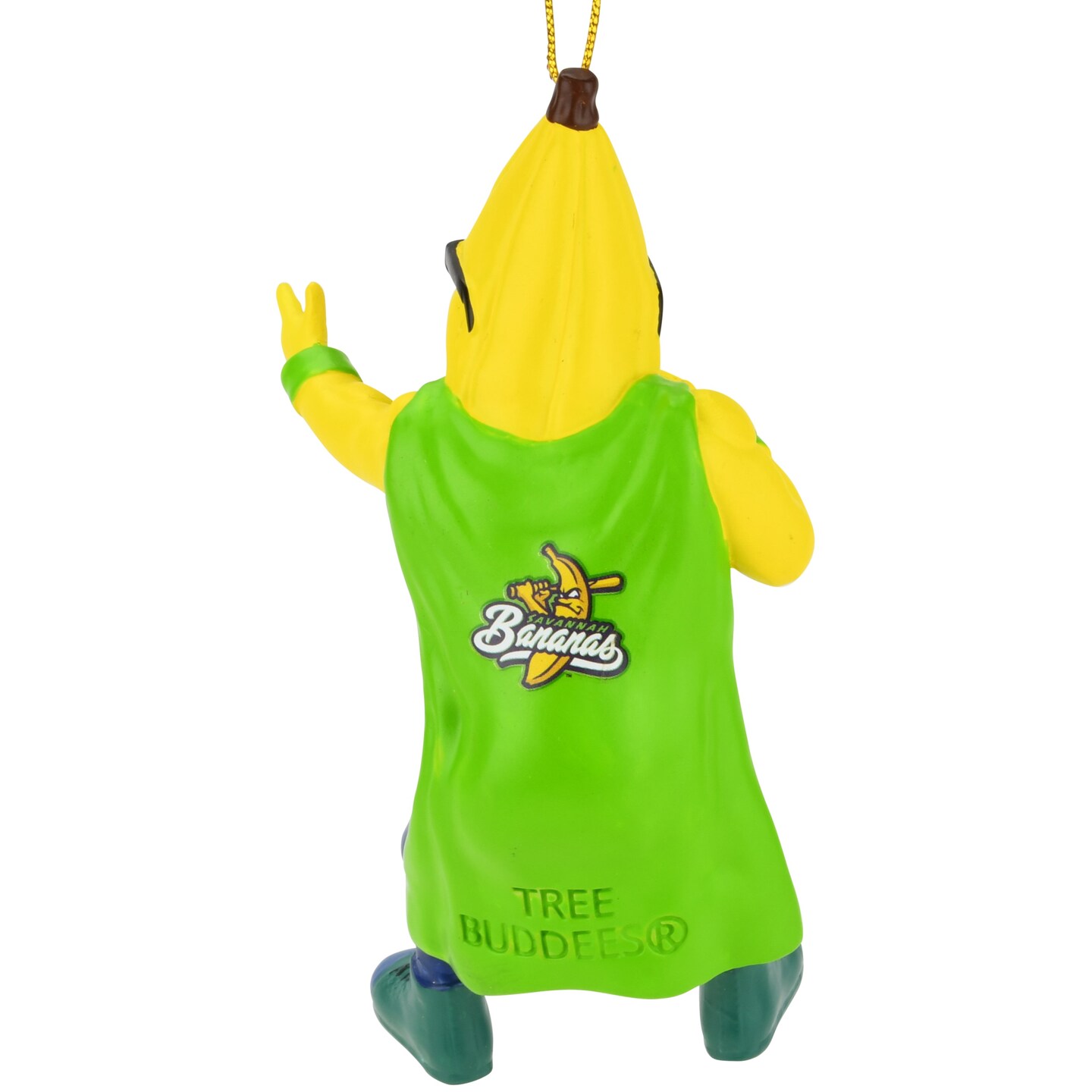 Tree Buddees x Savannah Bananas Mascot Split Baseball Ornament