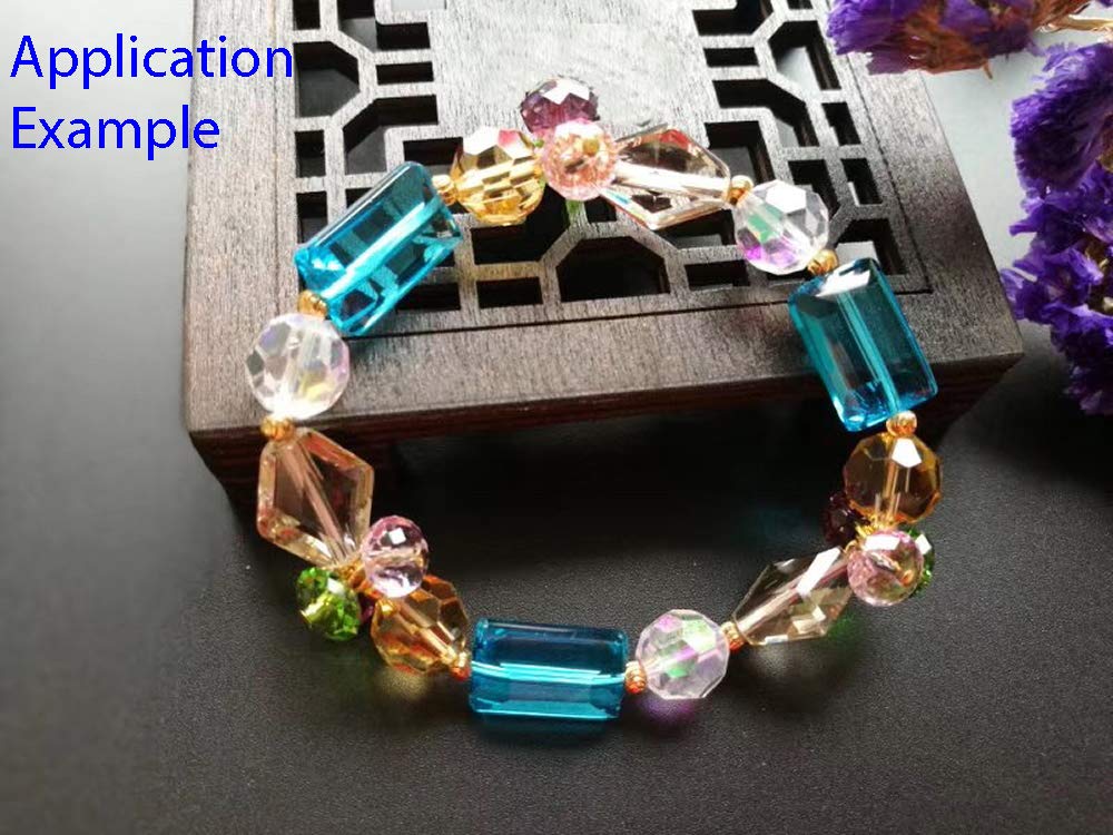 25 Pieces Adabele Austrian 14mm Faceted Loose Rectangle Crystal Beads Light Padparadscha Pink Compatible with Swarovski Crystals Preciosa 5055 SSRT1430