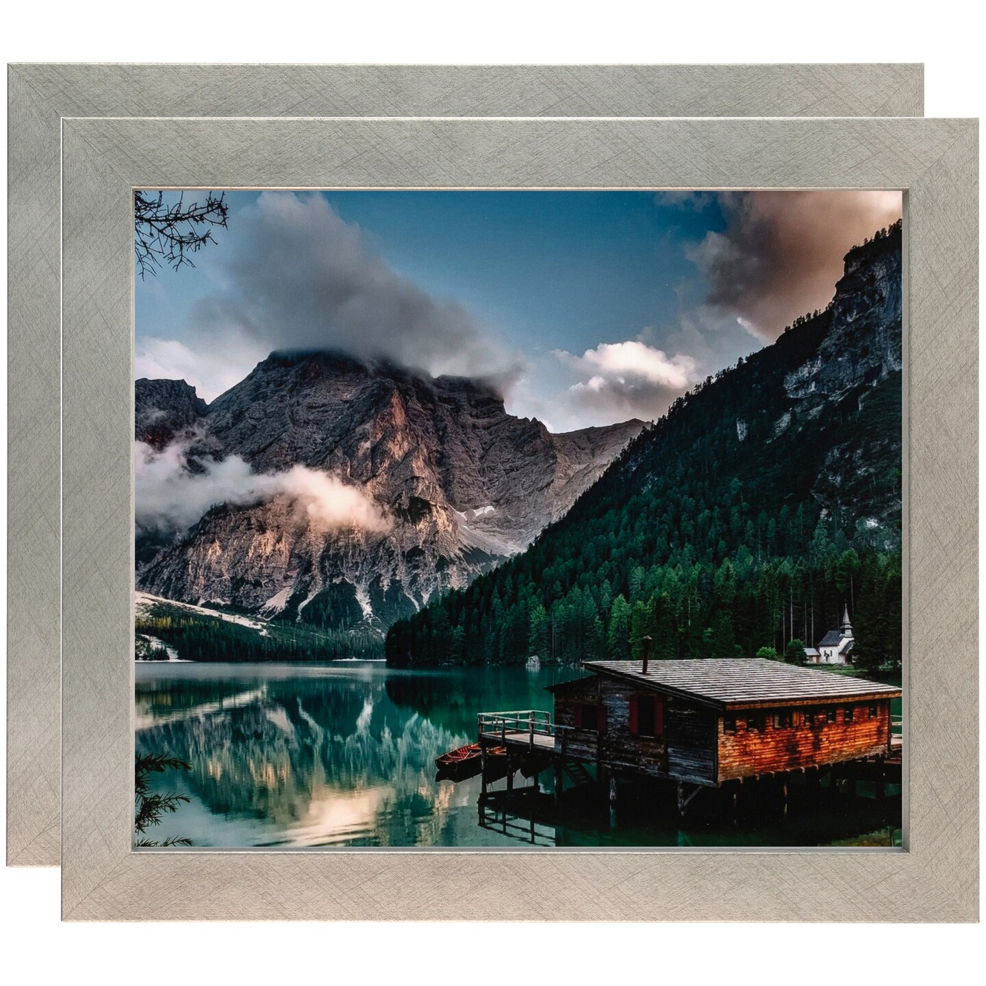 ArtToFrames 8.5x11 Inch Modern Picture Frame, Multi Pack, Comes with Regular Glass (WOMPack-46-8.5x11)