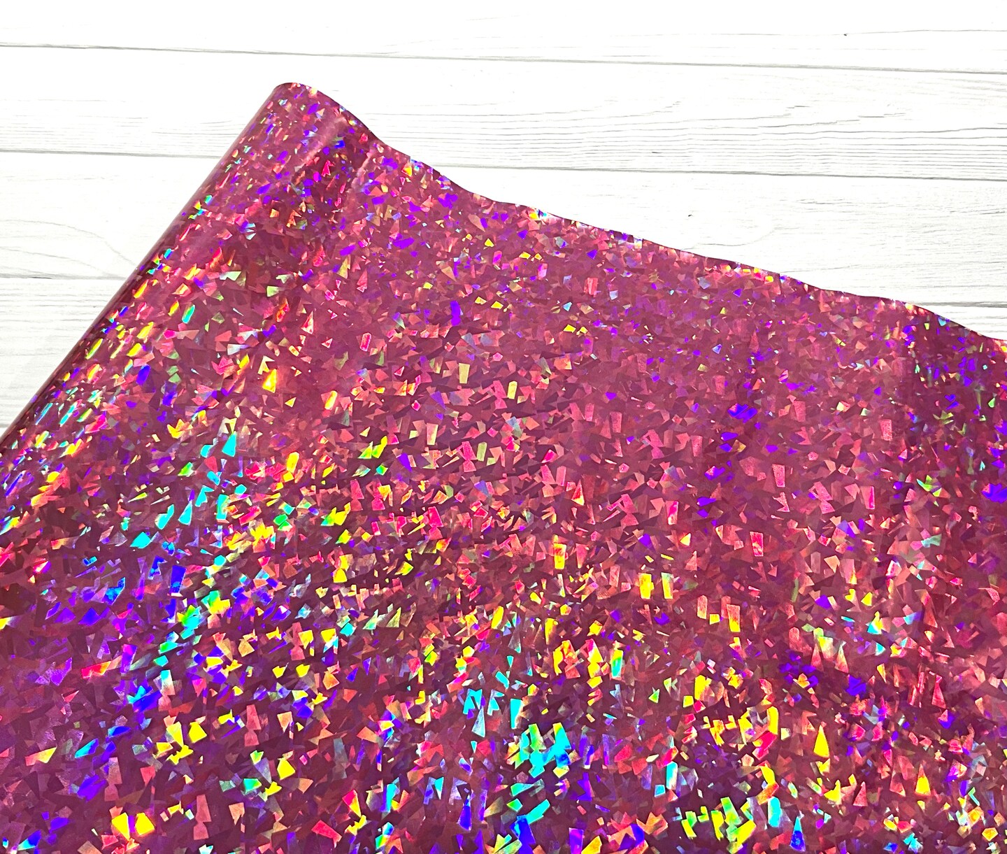 Shattered Holographic Smooth Vinyl