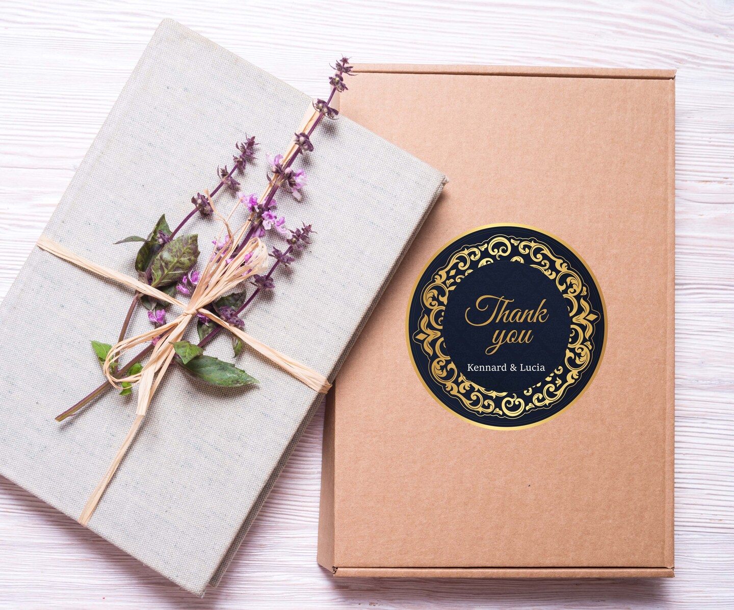 Custom Personalized Stickers – 100 Pack 4x4 Inch Labels For Business, Weddings, Parties, Gifts (Vinyl, Paper, PVC Options) - View #8