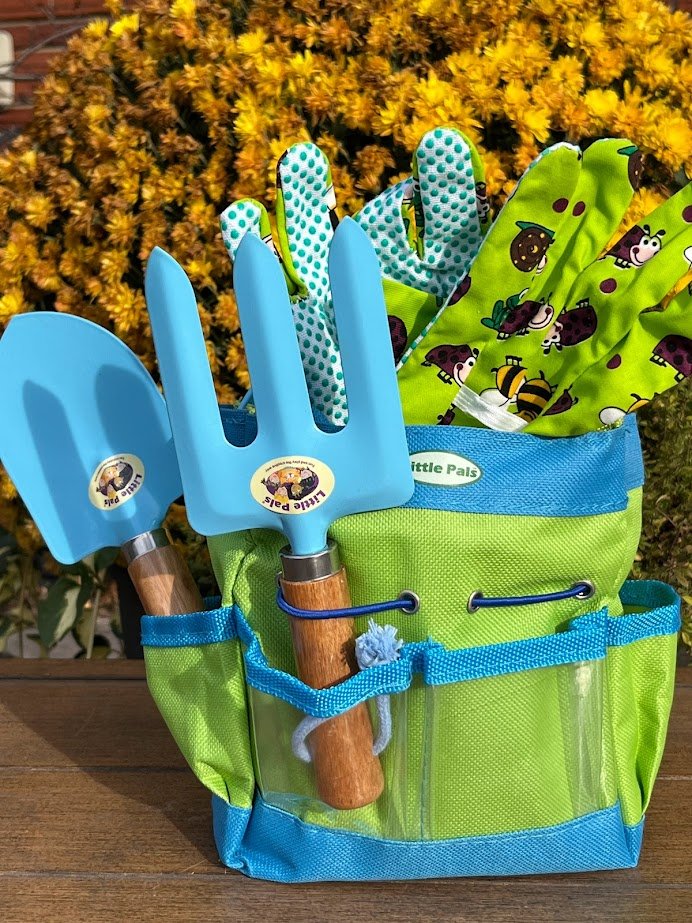 Children&#x27;s Gardening Kit - Pail &#x26; Bag Set