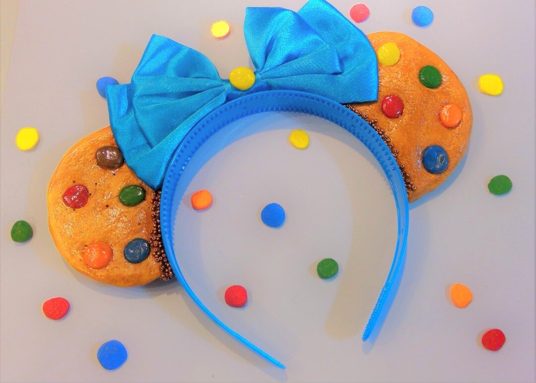 Scented Chocolate Chip Drizzle Chocolate Chip Cookie Headband Ears ...