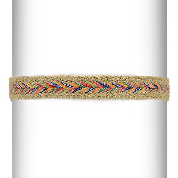 Jute Braided Stretch Headband