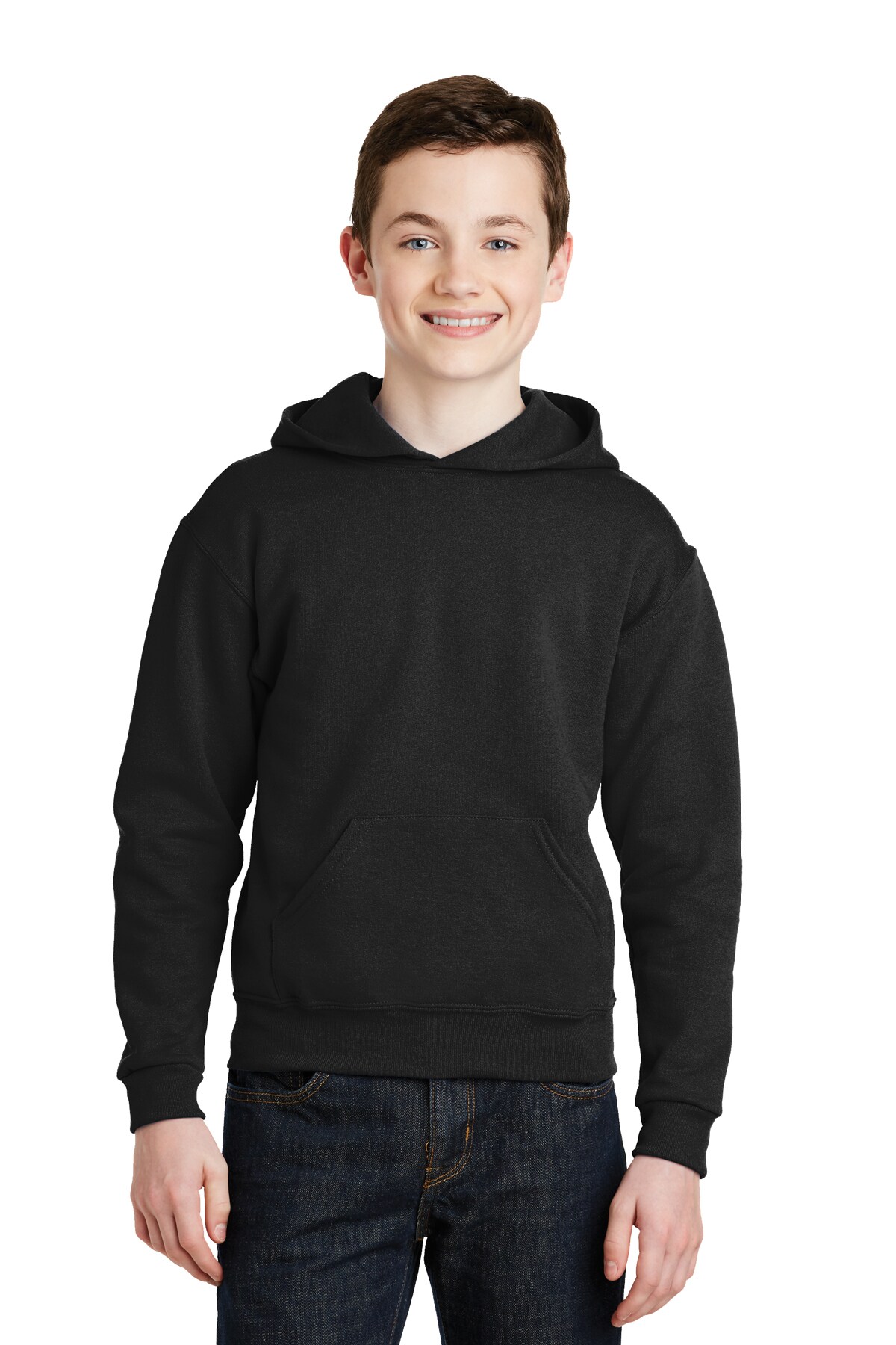 JERZEES&#xAE; NuBlend Youth Hooded Long Sleve Sweatshirt