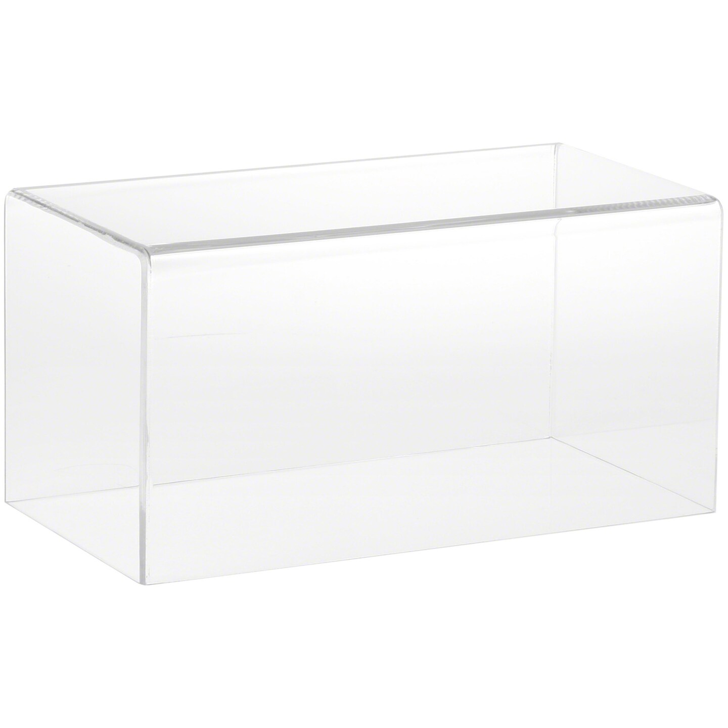 Plymor Clear Acrylic Display Case with No Base, 10&#x22; W x 5&#x22; D x 5&#x22; H