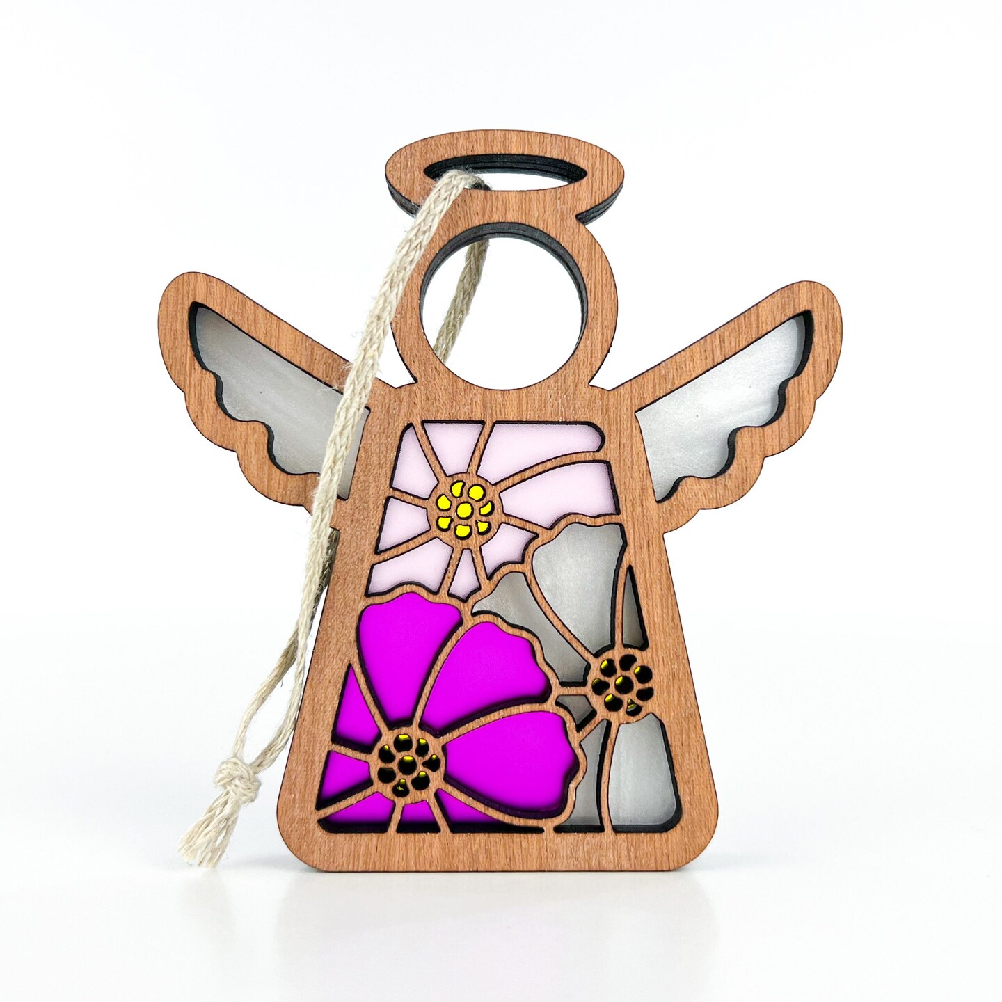 3.5&#x22; (H) Cosmos Ornament - Handcrafted in Texas - Mother&#x27;s Angels&#xAE; Figurine - Mother&#x27;s Day Gifts