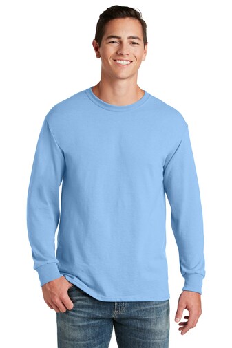 JERZEES&#xAE; Dri-Power Crew Neck Long Sleeve 50/50 T-Shirt
