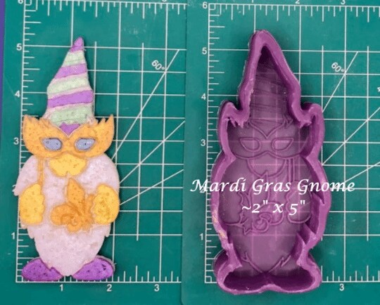 mardi gras jello mold