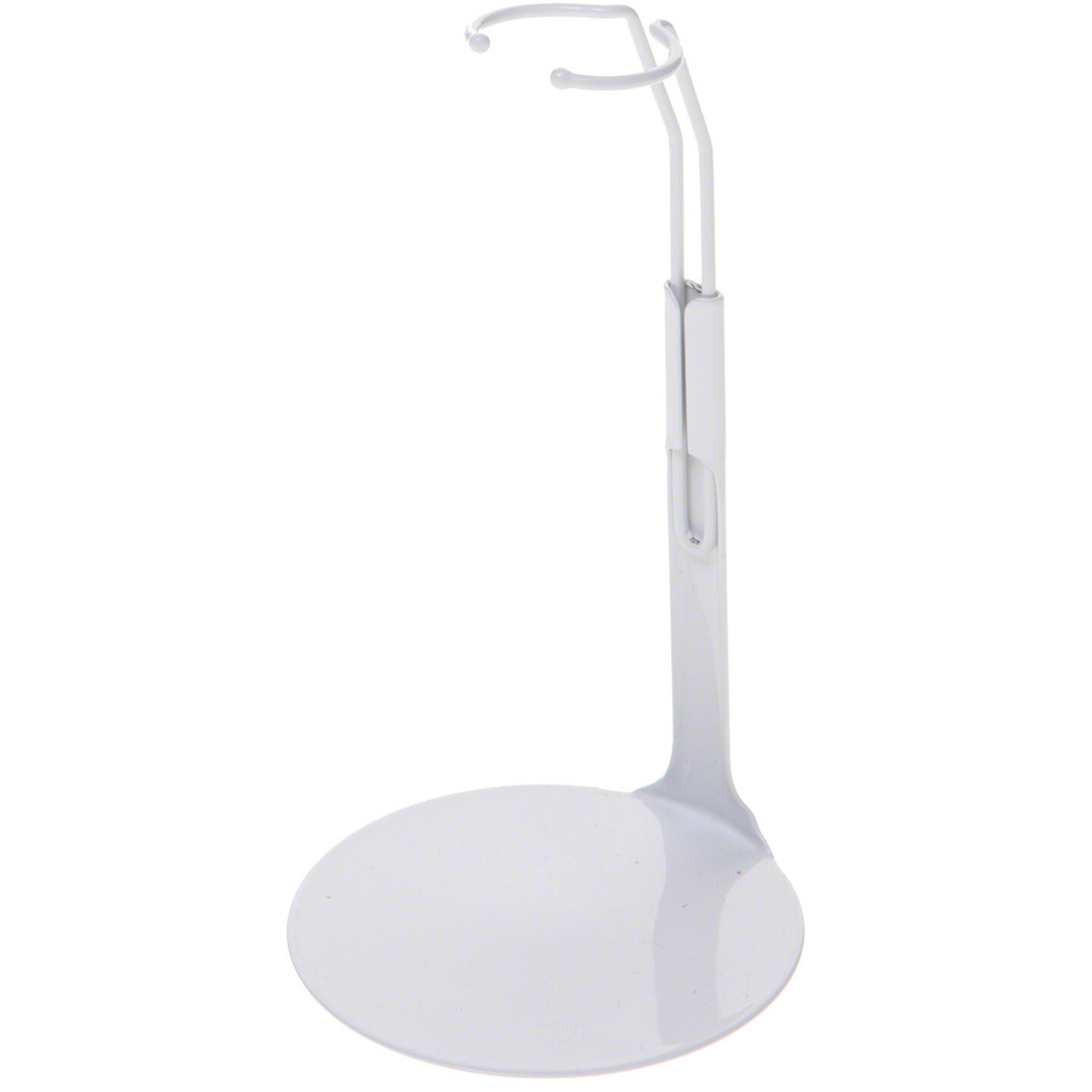 Kaiser 20SM White Adjustable Doll Stand, fits 7 to 8 inch Dolls or Action Figures, waist width adjusts from 1.125 to 1.375 inches